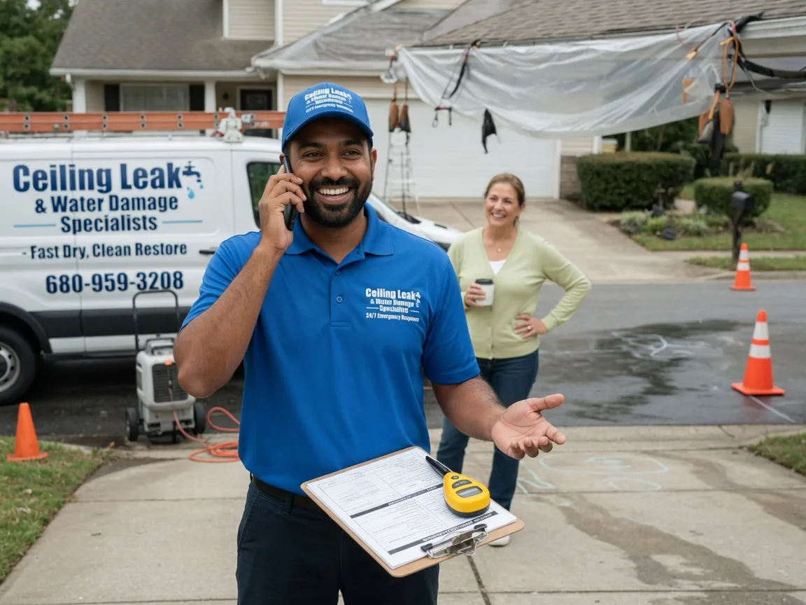 Ceiling Leak Cleanup South Windsor, CT FAQs